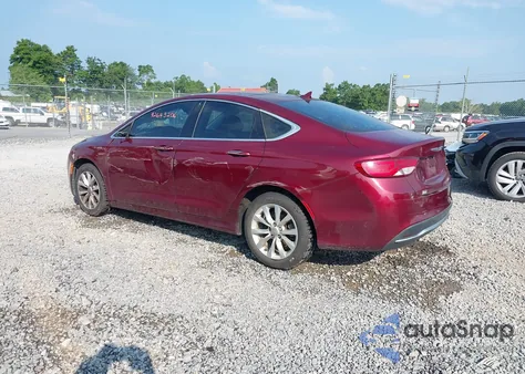 2016 Chrysler 200 C z USA, uszkodzony, nr VIN 1C3CCCCB5GN121790